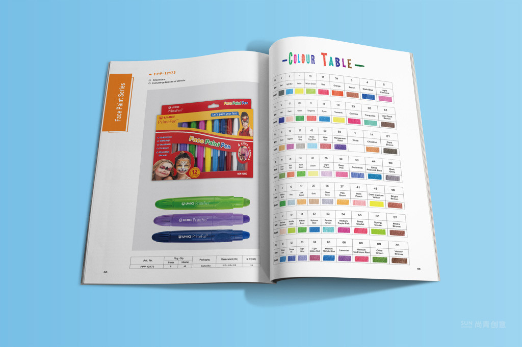 虫文仔企业画册 中英文结合的企业形象策划